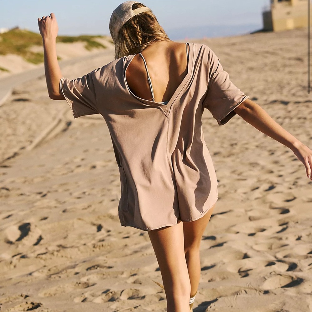 NWT FP Movement Women's Hot Shot Tee Romper